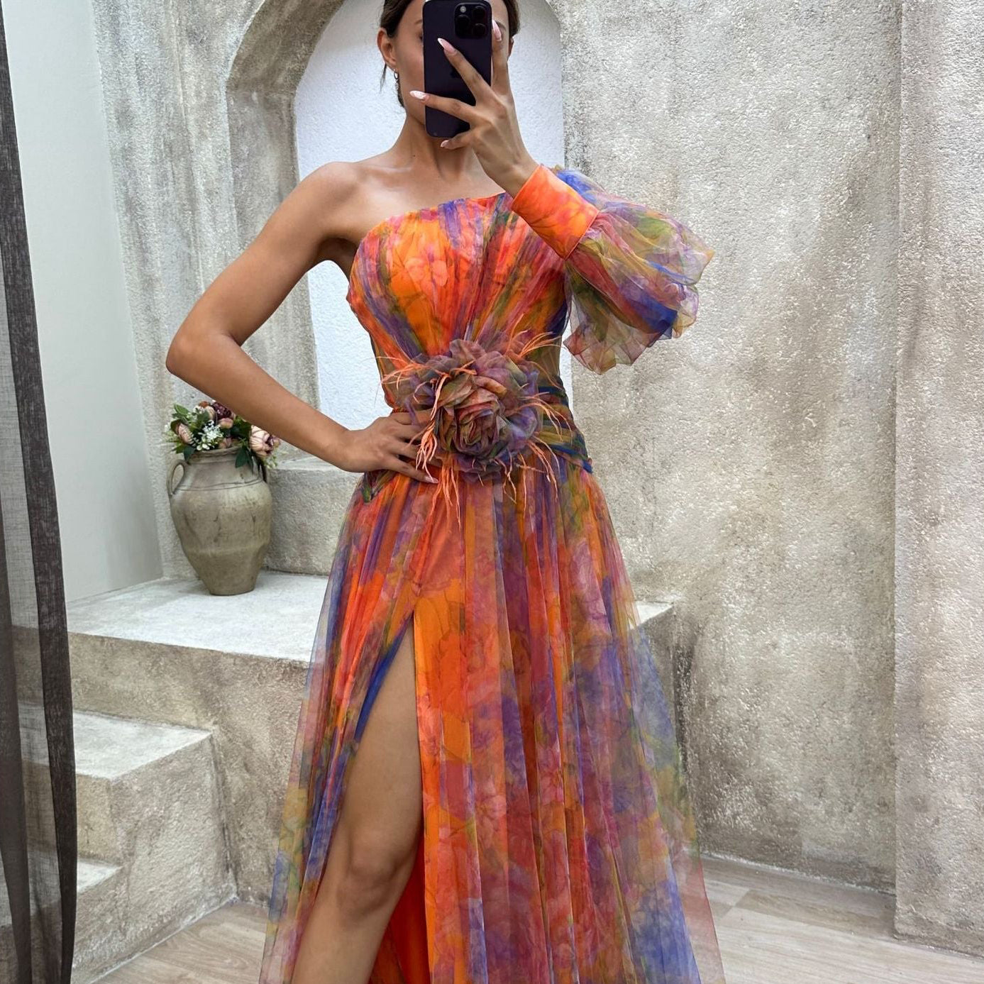 Robe longue élégante