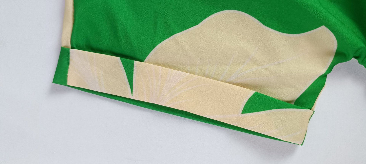 Robe longue élégante fleurie