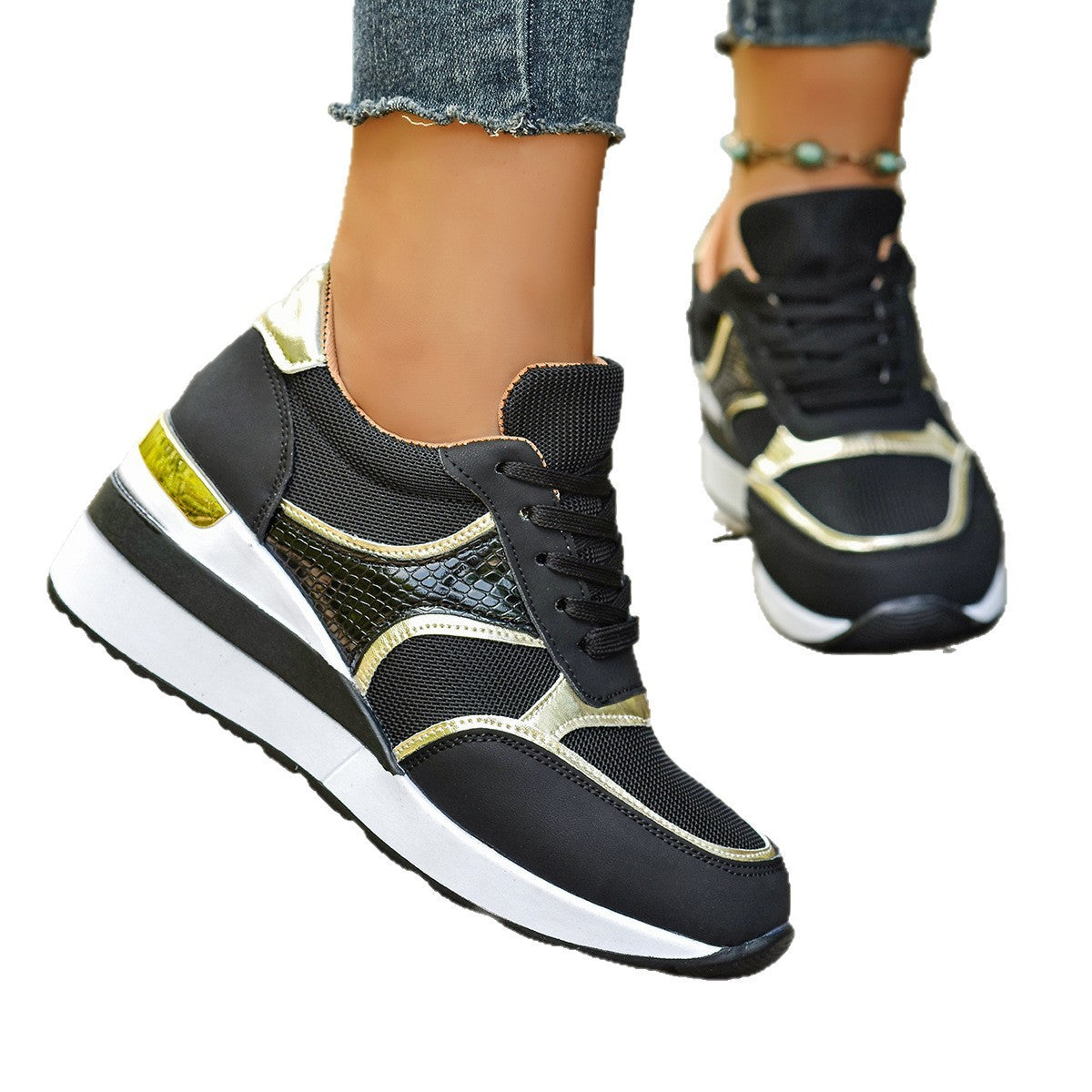 Sneakers tendance pour femme – coupe décontractée