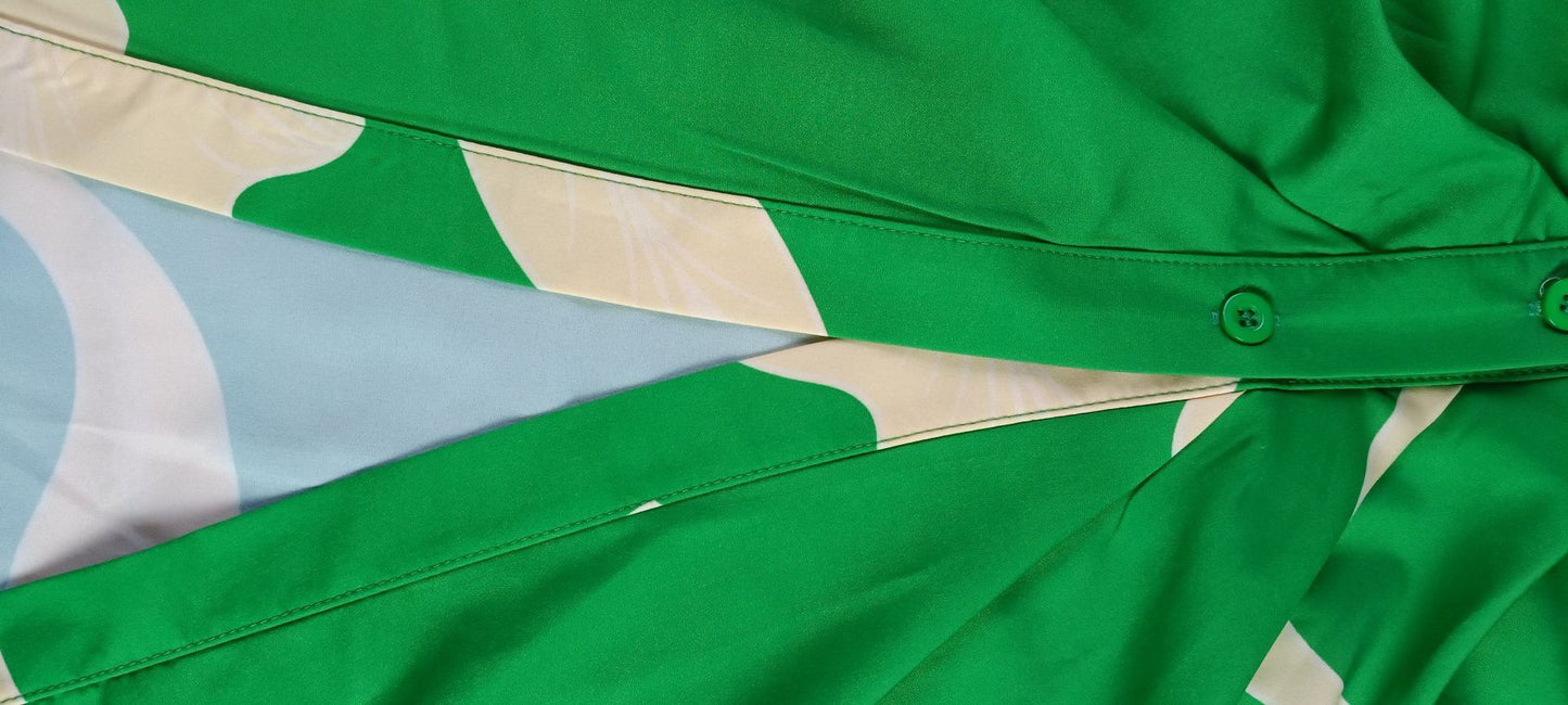 Robe longue élégante fleurie