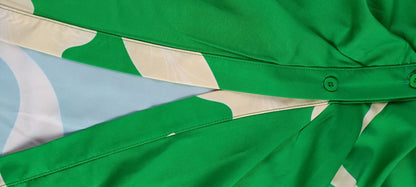 Robe longue élégante fleurie